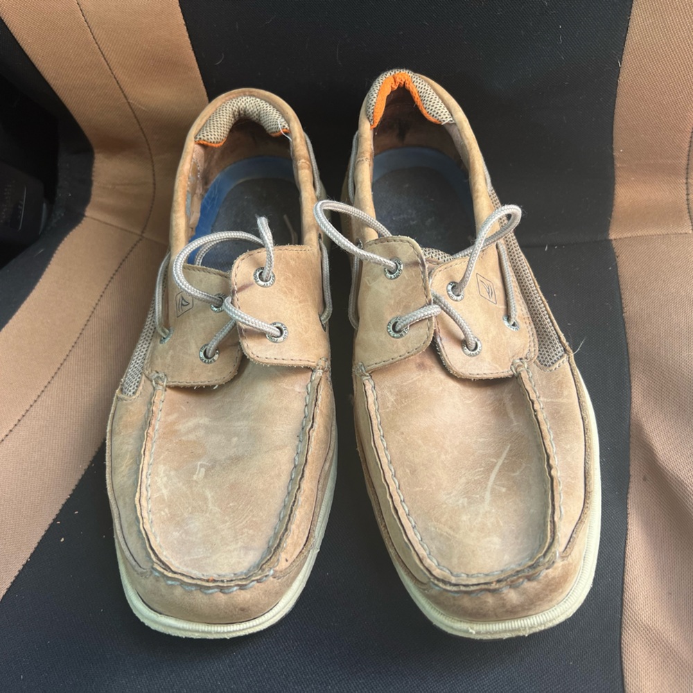 Sperry - Casual Tan Leather Men's Shoes
